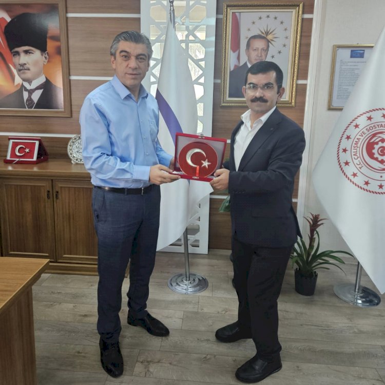 SGK SEN Genel Başkanı Kırşehir SGK il müdürlüğünü ziyaret etti